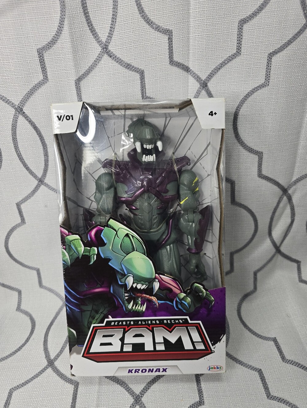 Jakks Pacific BAM Beast Aliens Mechs Kronax 11 Inch Action Figure New